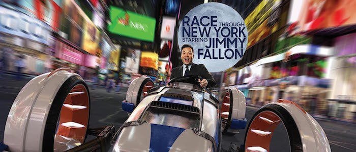 Jimmy Fallon Ride Race Through New York no parque Universal Studios em Orlando