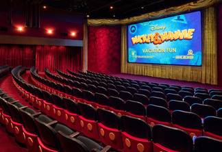 Interior do Mickey Shorts Theater no Hollywood Studios da Disney Orlando