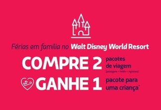 Pacote Férias em Família no Walt Disney World Resort da LATAM