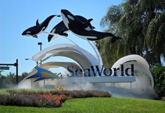 Parque SeaWorld em Orlando