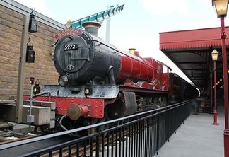 Trem Hogwarts Express na Universal Orlando 2