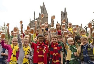 Cerveja amanteigada do Harry Potter em Orlando 2