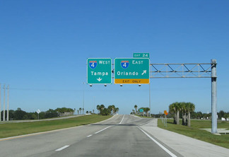 Viagem de carro de Orlando à Tampa ou de Tampa à Orlando 2