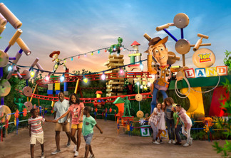 Como evitar filas na área Toy Story Land na Disney Orlando