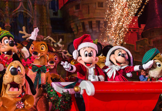 Mickey's Very Merry Christmas Party no Disney Magic Kingdom