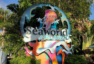 Electric Ocean no SeaWorld Orlando em 2019