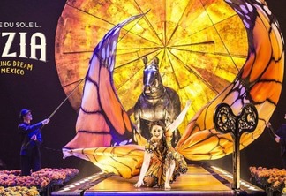 Espetáculo Luzia do Cirque du Soleil no Florida Mall em Orlando