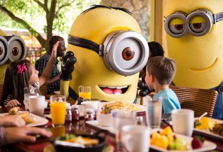Café da manhã com os Minions na Universal Orlando