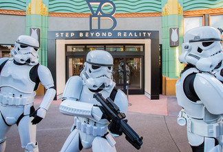 Simulador de realidade virtual de Star Wars em Orlando