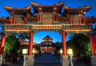 Filme “Wondrous China” no Epcot da Disney Orlando: Pavilhão da China