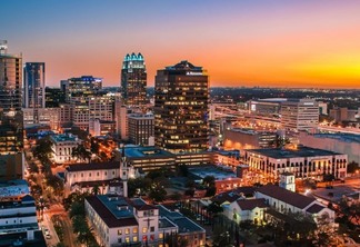 Vista de Downtown Orlando