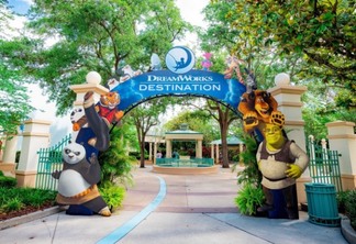 DreamWorks Destination no Universal Studios em Orlando