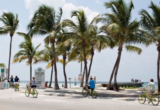 Tour de bicicleta em Key West