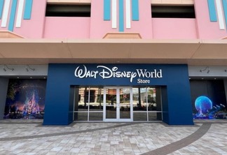 Fachada da Walt Disney World Store na International Drive em Orlando