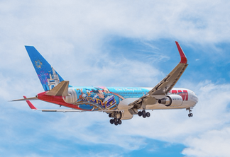 Avião da Disney da LATAM