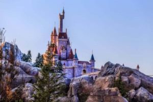 Castelo da Bela e a Fera na Disney Magic Kingdom Orlando