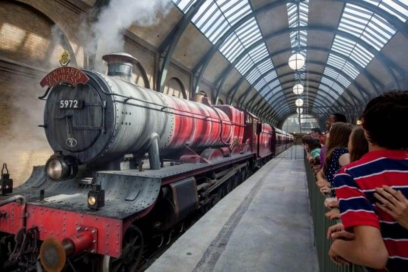 Trem Hogwarts Express do Harry Potter em Orlando