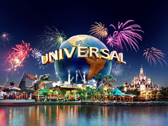 Ano Novo na Universal Studios em Orlando