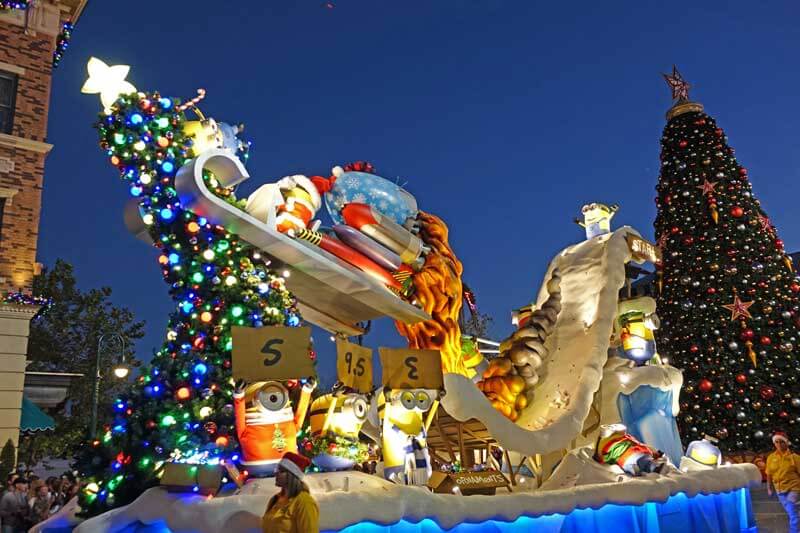 Natal no Universal Studios em Orlando