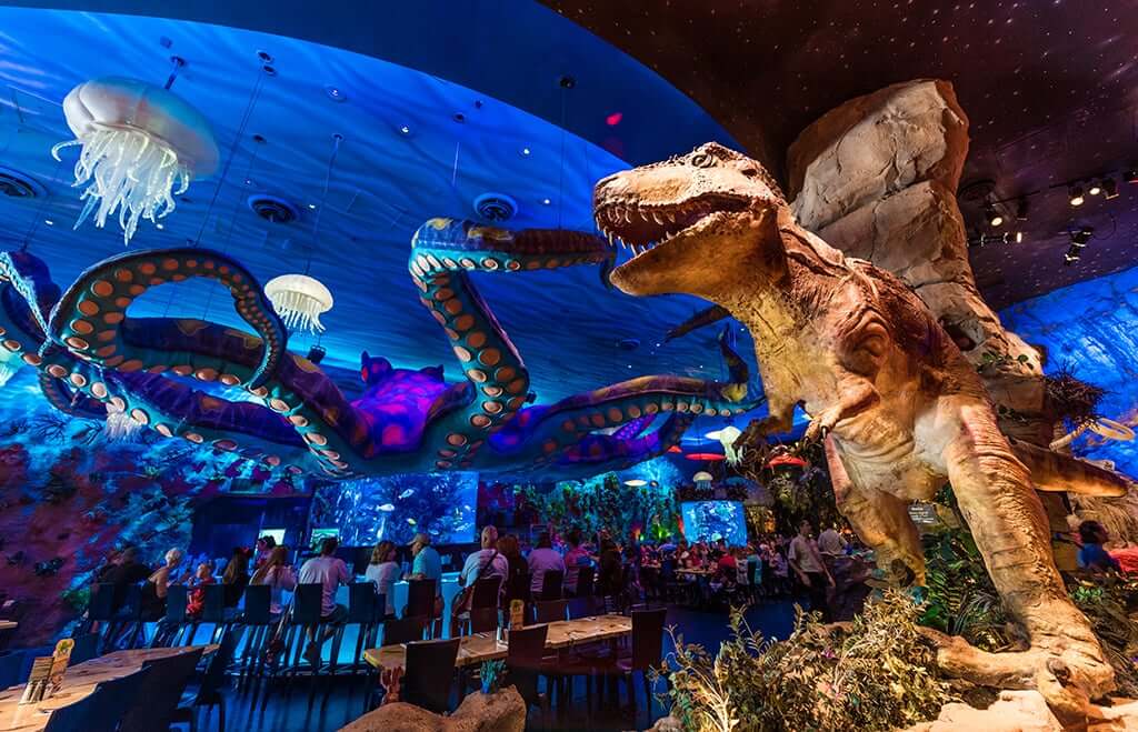 Restaurante T-Rex em Orlando 2