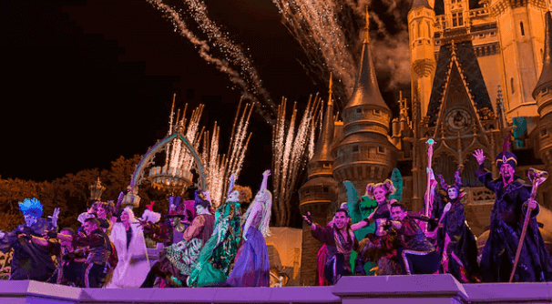 Shows, Paradas e apresentações no parque Disney Magic Kingdom Orlando: Mickey's Not-So-Scary Halloween Party