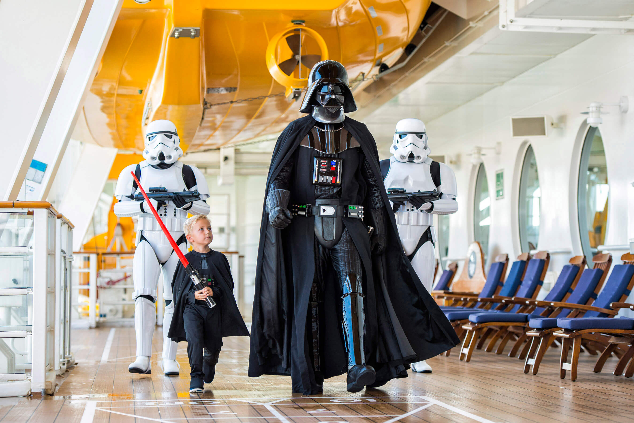 Criança nos cruzeiros temáticos da Disney Cruise Line em 2020