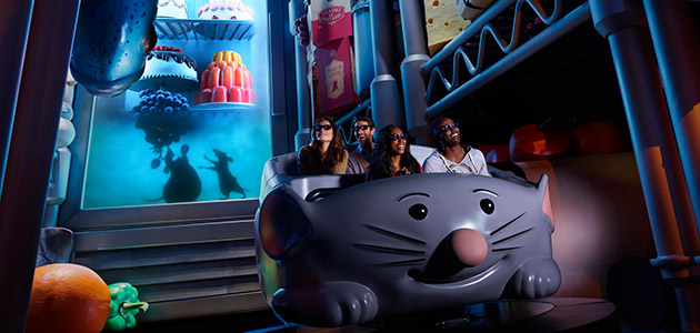 Remy's Ratatouille Adventure no Epcot da Disney Orando