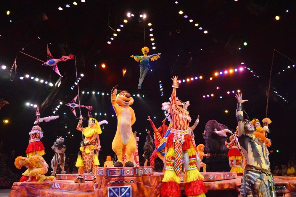 Festival of the Lion King no Animal Kingdom da Disney Orlando