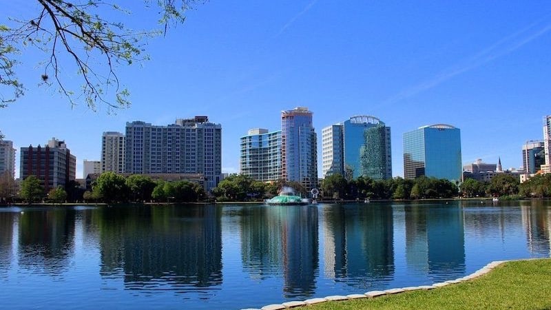 Lake Eola Park em Orlando