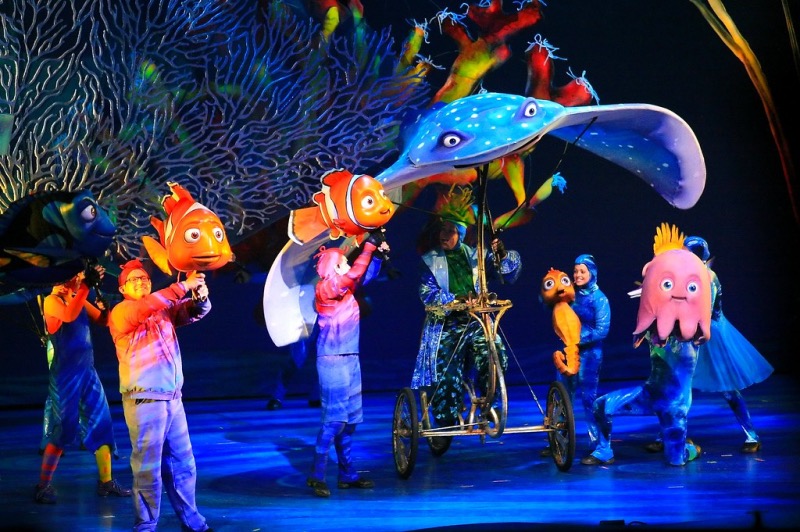 Espetáculo Finding Nemo no Animal Kingdom da Disney Orlando