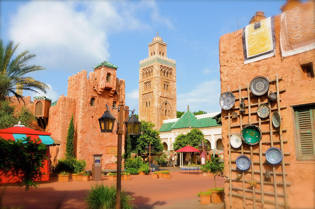 Pavilhão do Marrocos no Parque Epcot da Disney Orlando