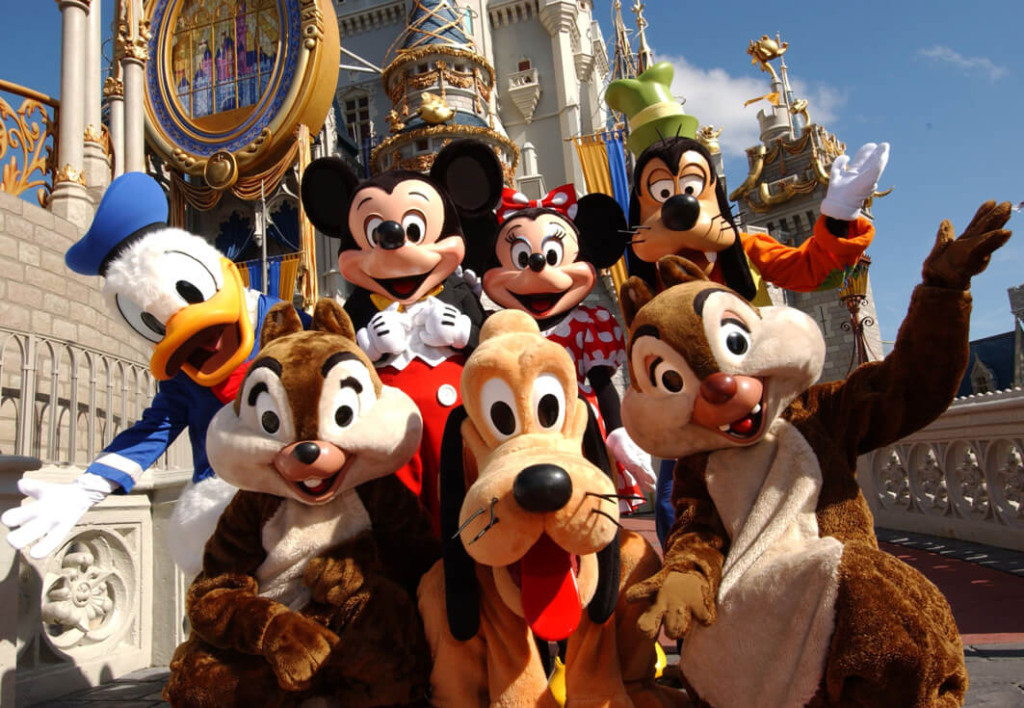 Como trabalhar na Disney em Orlando: personagens Disney