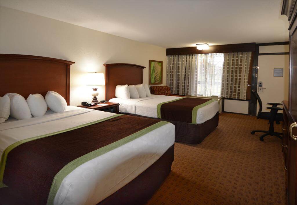 Quarto no hotel Clarion Inn Lake Buena Vista em Orlando