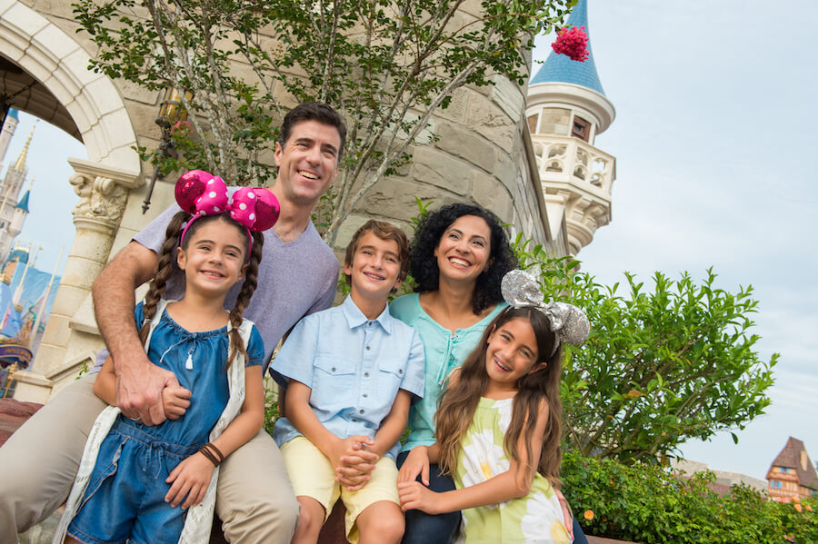 Família na Disney