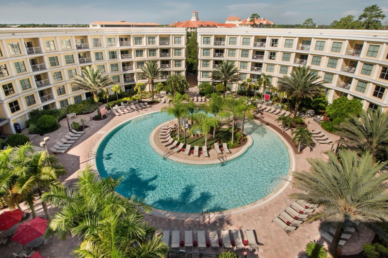Vista do Meliá Orlando Suite Hotel at Celebration