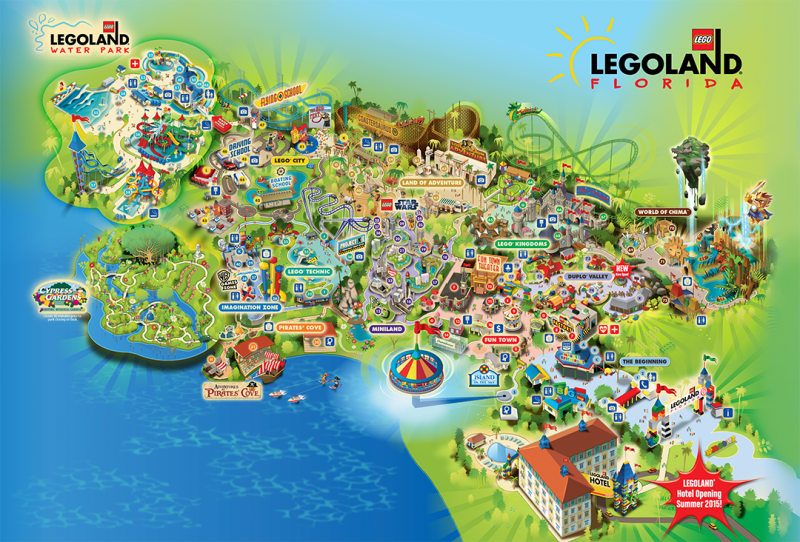 Parque Legoland Water Park em Orlando
