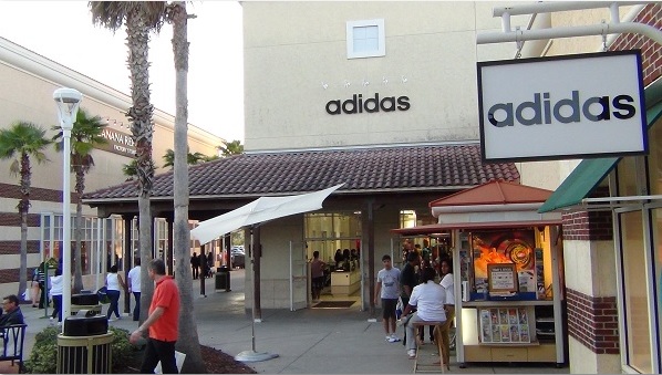 Loja Adidas no Vineland Premium Outlets em Orlando