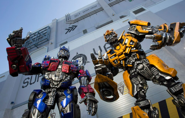 Transformers The Ride 3D no parque Universal Studios em Orlando