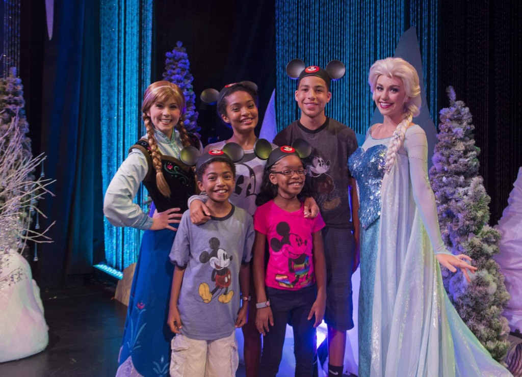 Frozen Summer Fun na Disney em Orlando: Anna e Elsa