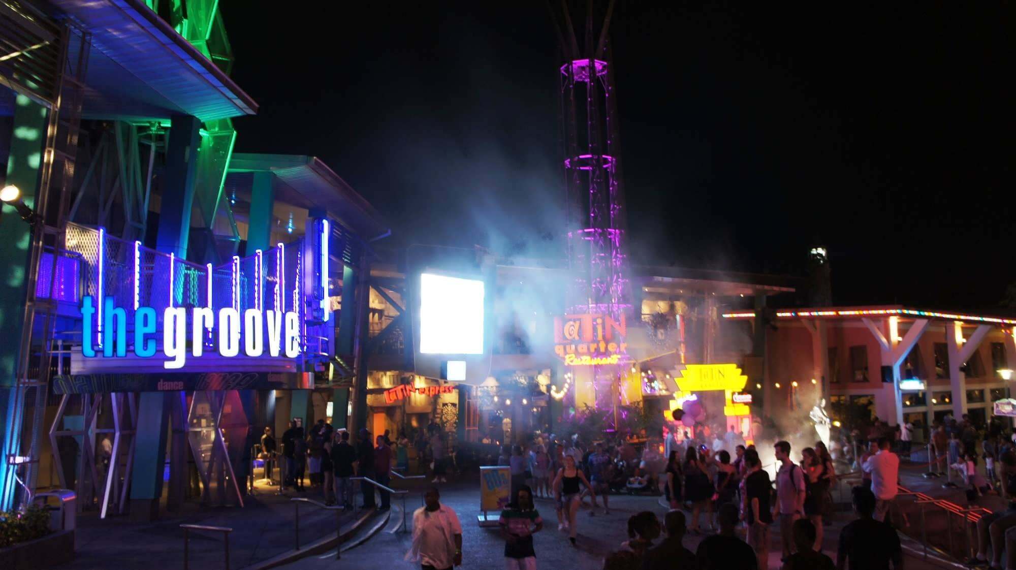 The Groove na Universal CityWalk em Orlando