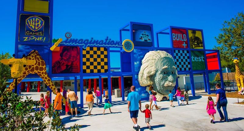 Imagination Zone no parque Legoland Florida