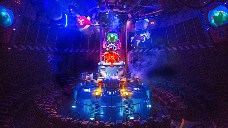 Stitch’s Great Escape no parque Magic Kingdom da Disney Orlando