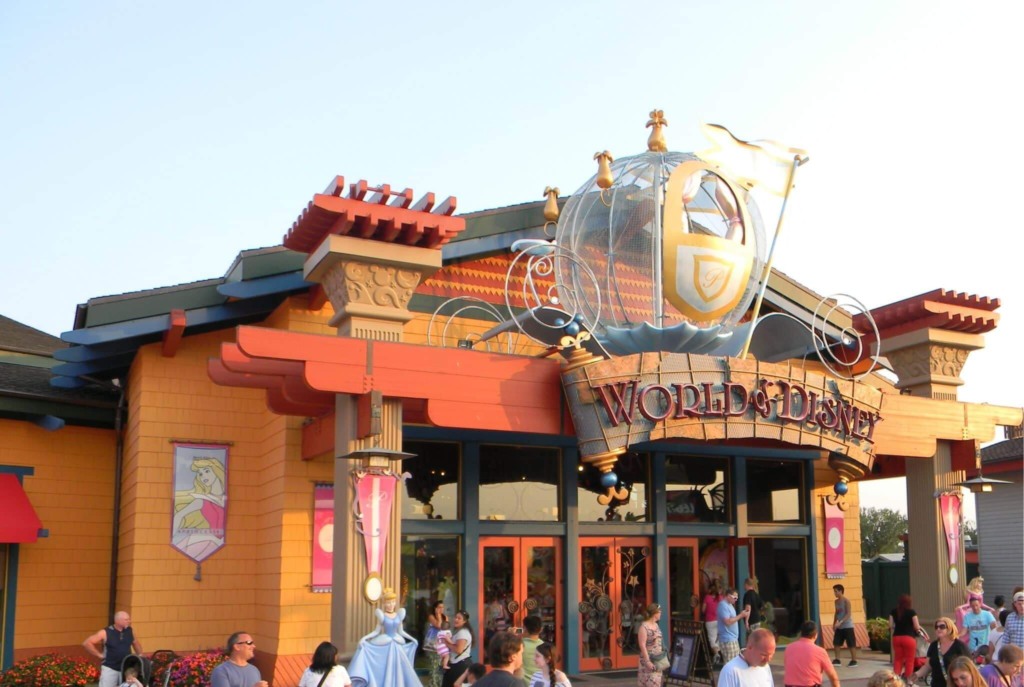 Lojas de souvenirs e presentes em Orlando: loja World of Disney