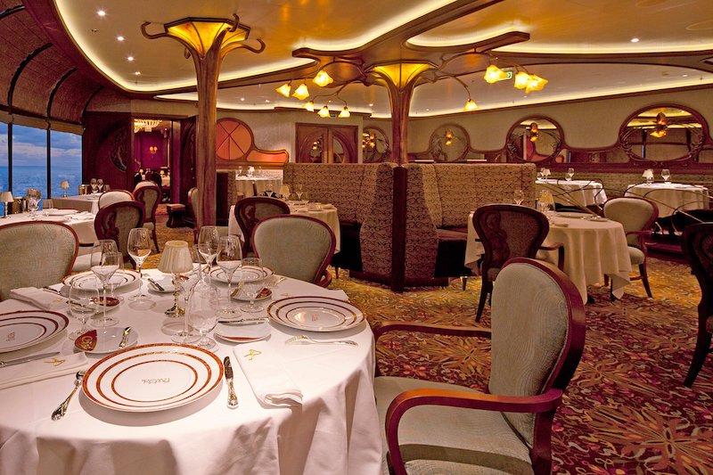 Restaurante Remy no cruzeiro Disney Dream