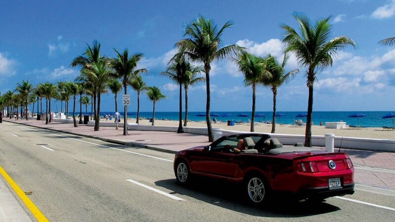 Carro em Miami