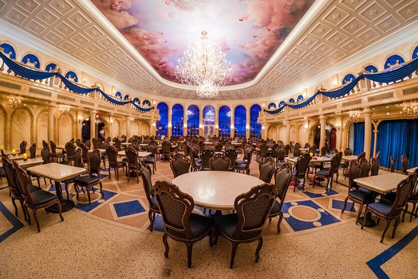 Be Our Guest Restaurant no Magic Kingdom da Disney Orlando