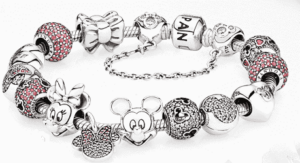 Charms e berloques da Disney para pulseiras Pandora
