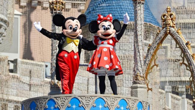 Mickey e Minnie na Disney Orlando