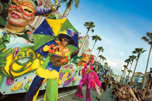 Disney e Orlando no mês de abril: Mardi Gras