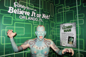 Museu Ripley's Believe It or Not em Orlando: Lizard Man